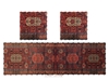 Picture of Set of traditional design Runner Table Cover Cloth -velvet
